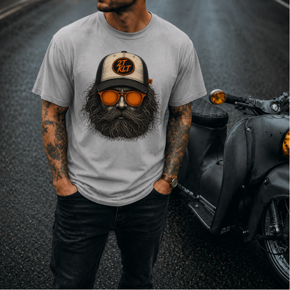 T-Shirt. Zweitakt Nomaden – Der Trucker.