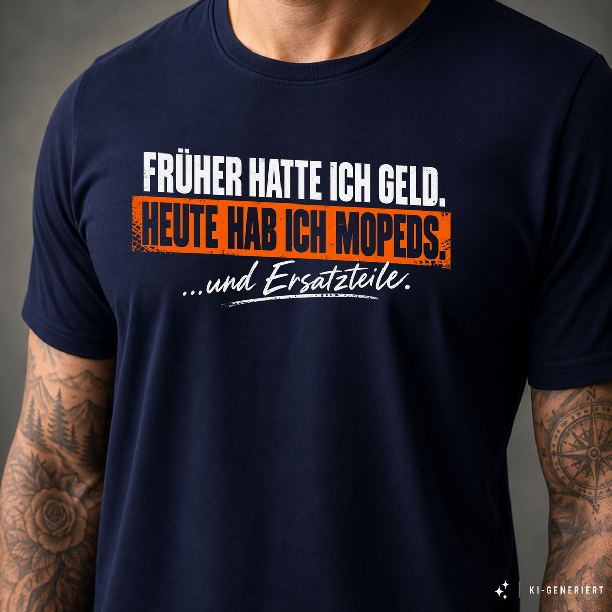 T-Shirt. Früher hatte ich Geld.
