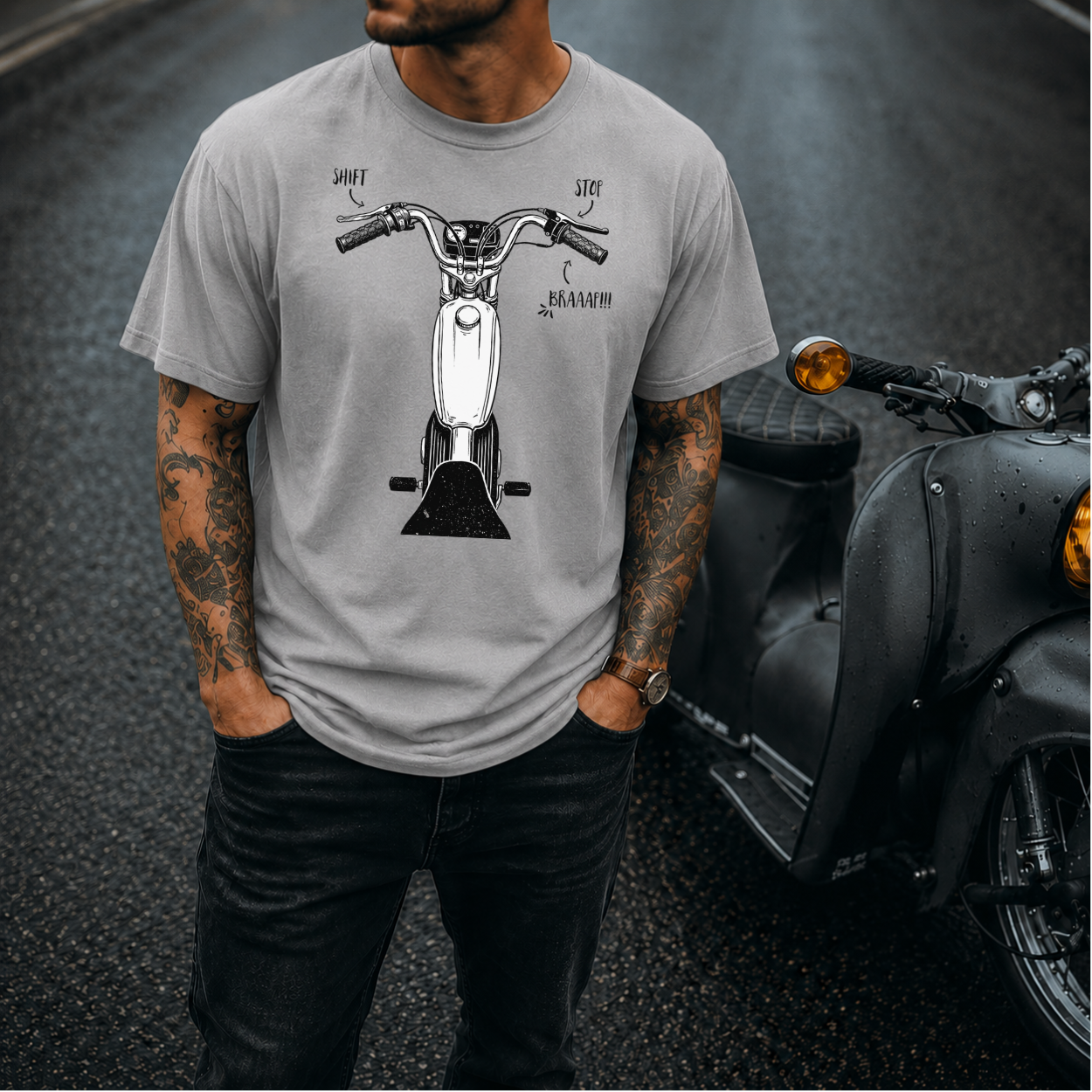 T-Shirt. Braaap!