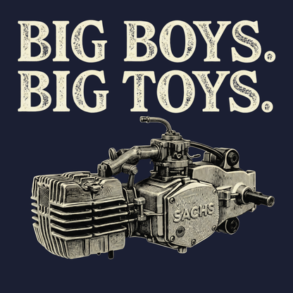 T-Shirt. Big Boys Big Toys.