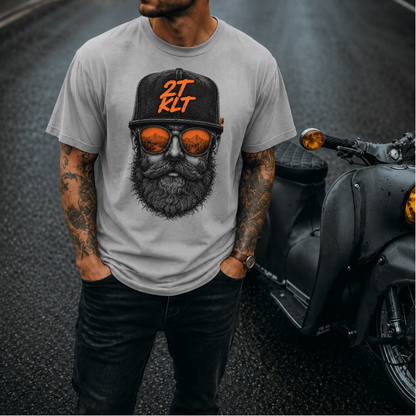 T-Shirt. Zweitakt Nomaden – Der Hipster.