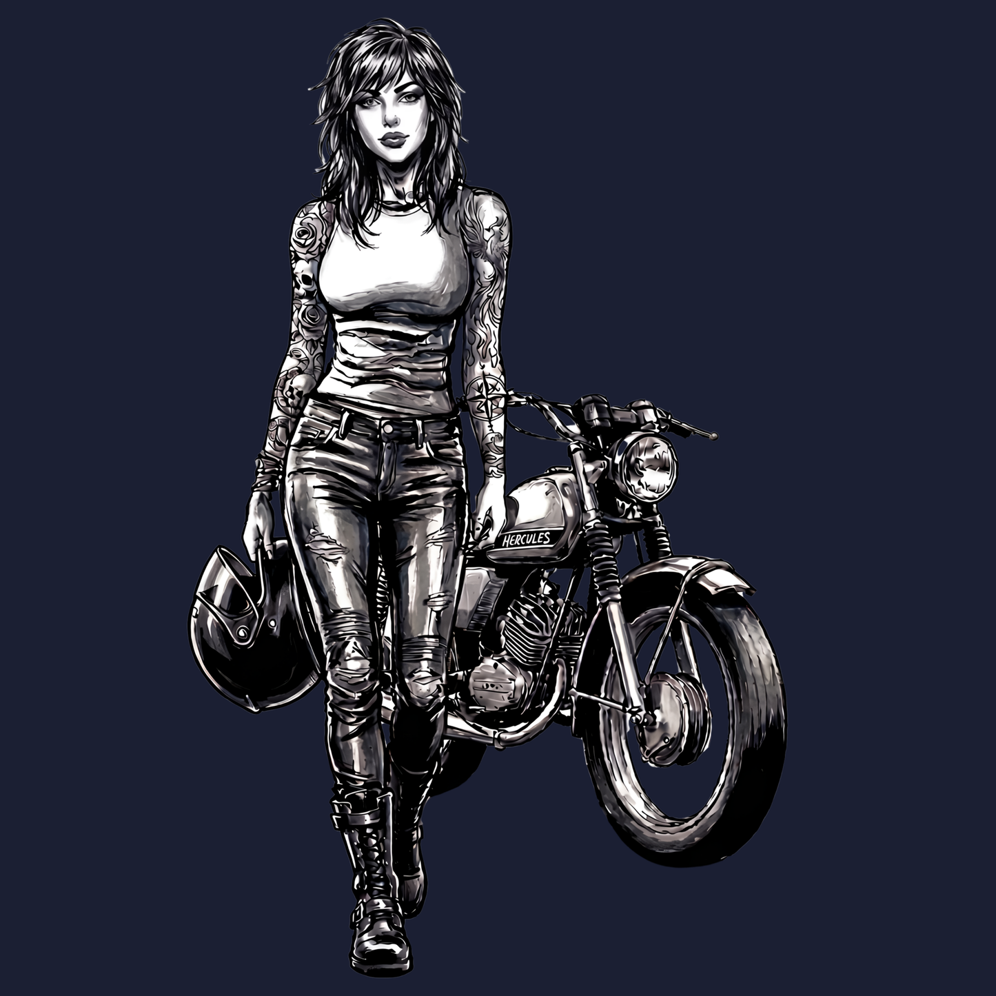 T-Shirt. Hercules Girl.