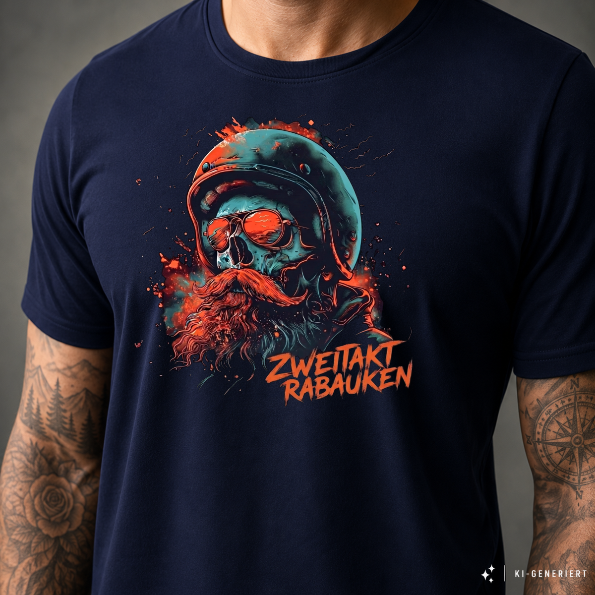 T-Shirt. Zweitakt Rabauken.