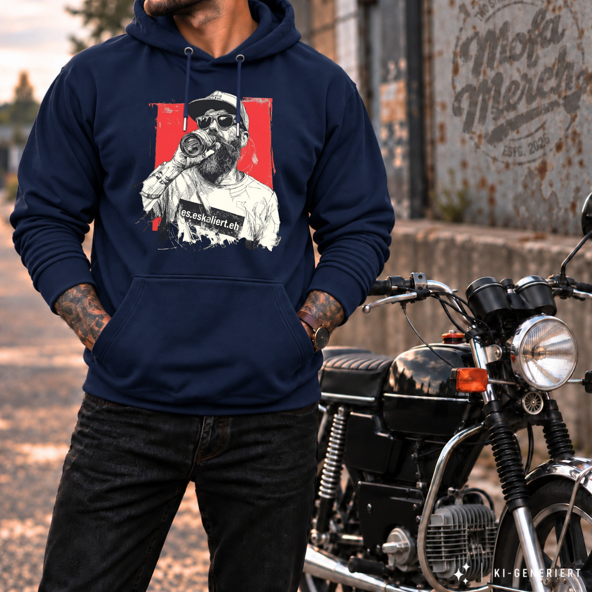Hoodie Softstyle®. es.eskaliert.eh