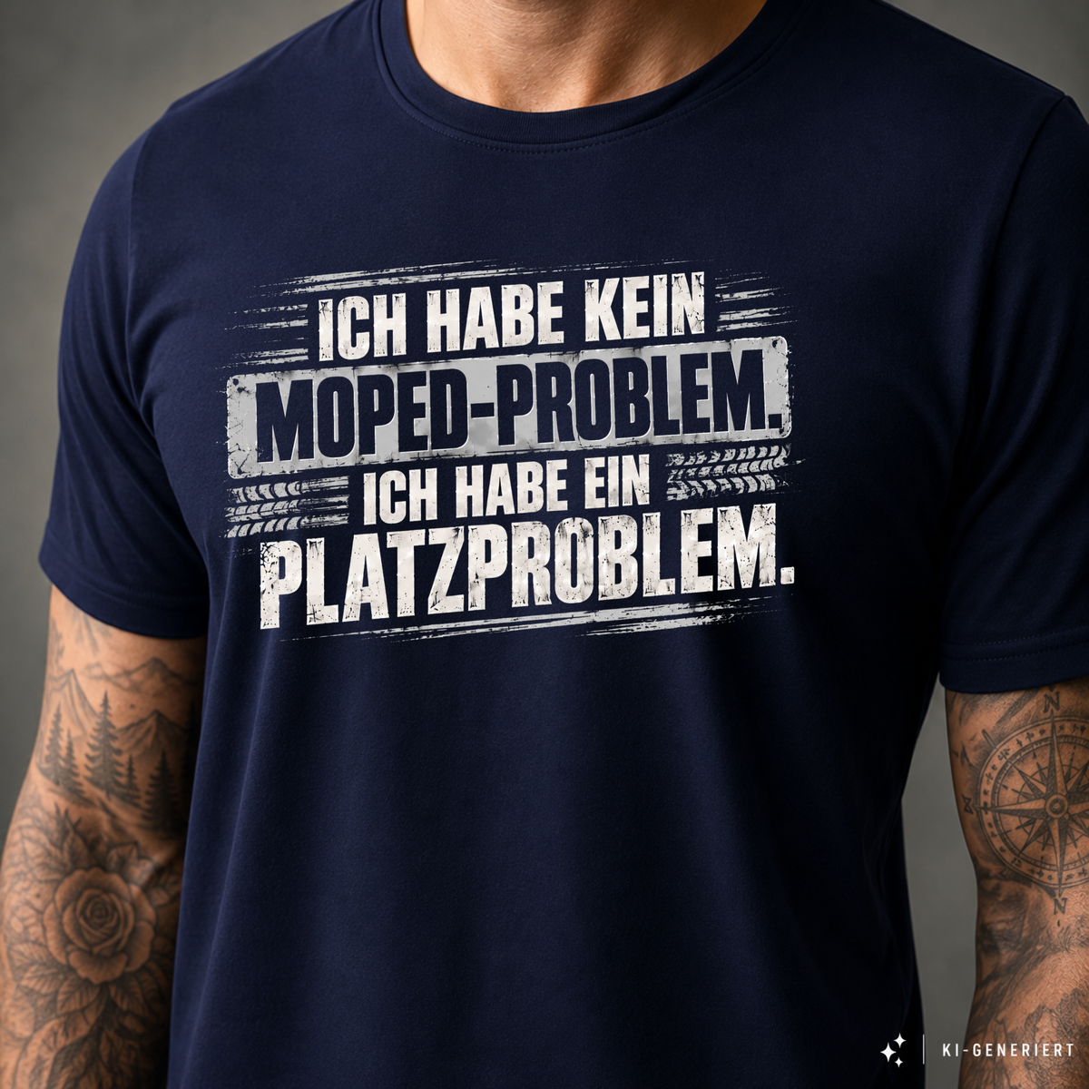 T-Shirt. Platzproblem.