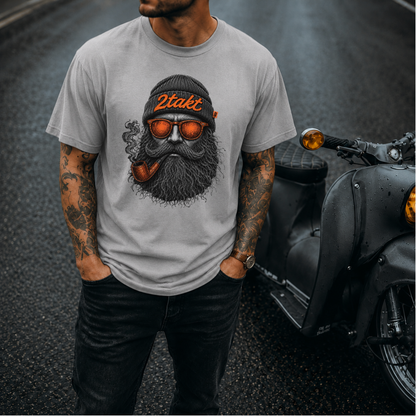 T-Shirt. Zweitakt Nomaden – Der Seemann.