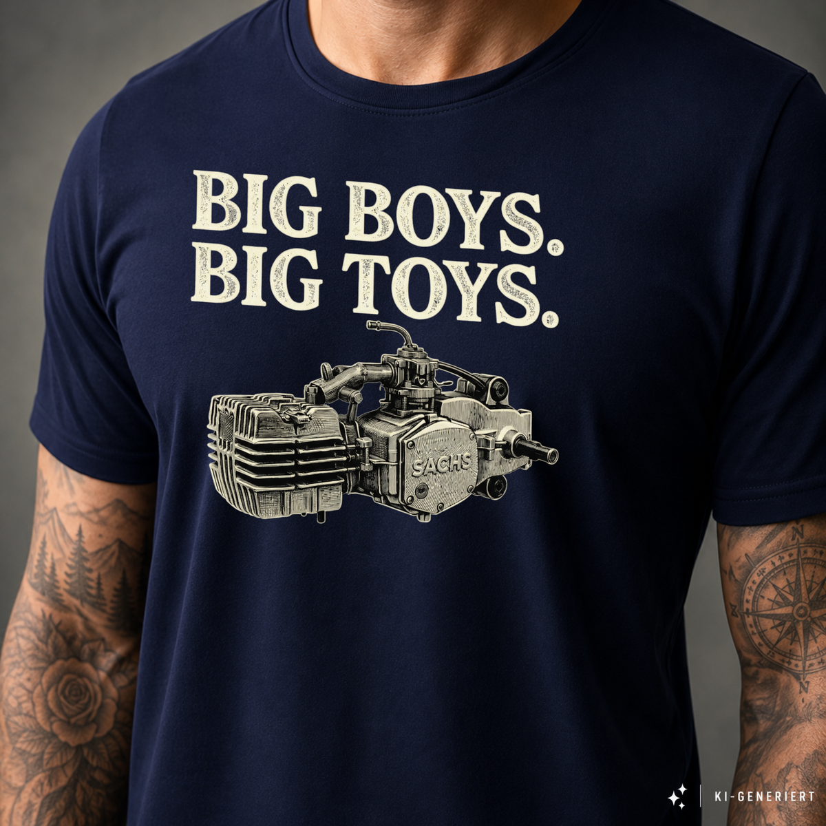 T-Shirt. Big Boys Big Toys