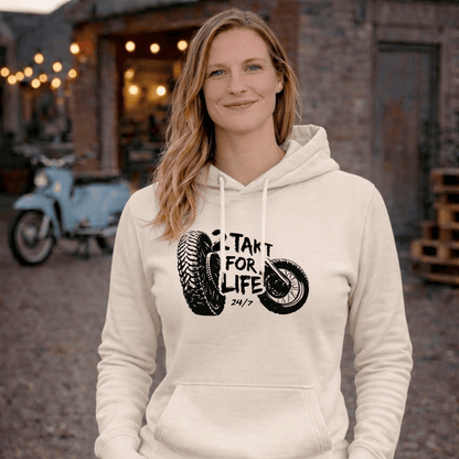Mädels Hoodie Softstyle®. 2 Takt for Life.
