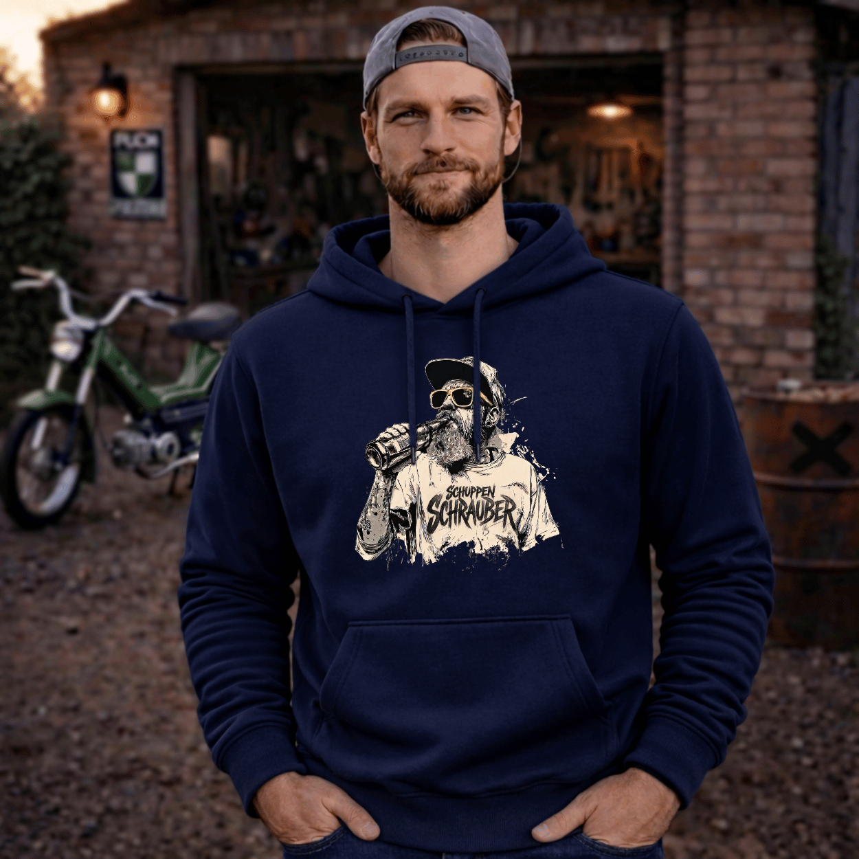 Hoodie Softstyle®. Schuppenschrauber.