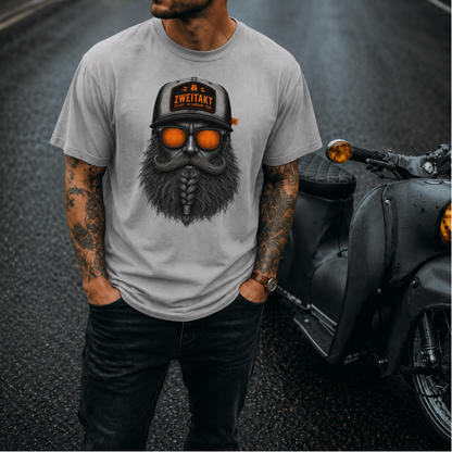 T-Shirt. Zweitakt Nomaden – Der Wikinger.