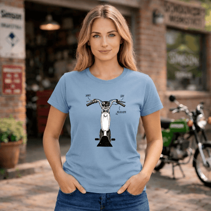 Mädels T-Shirt. Braaap!