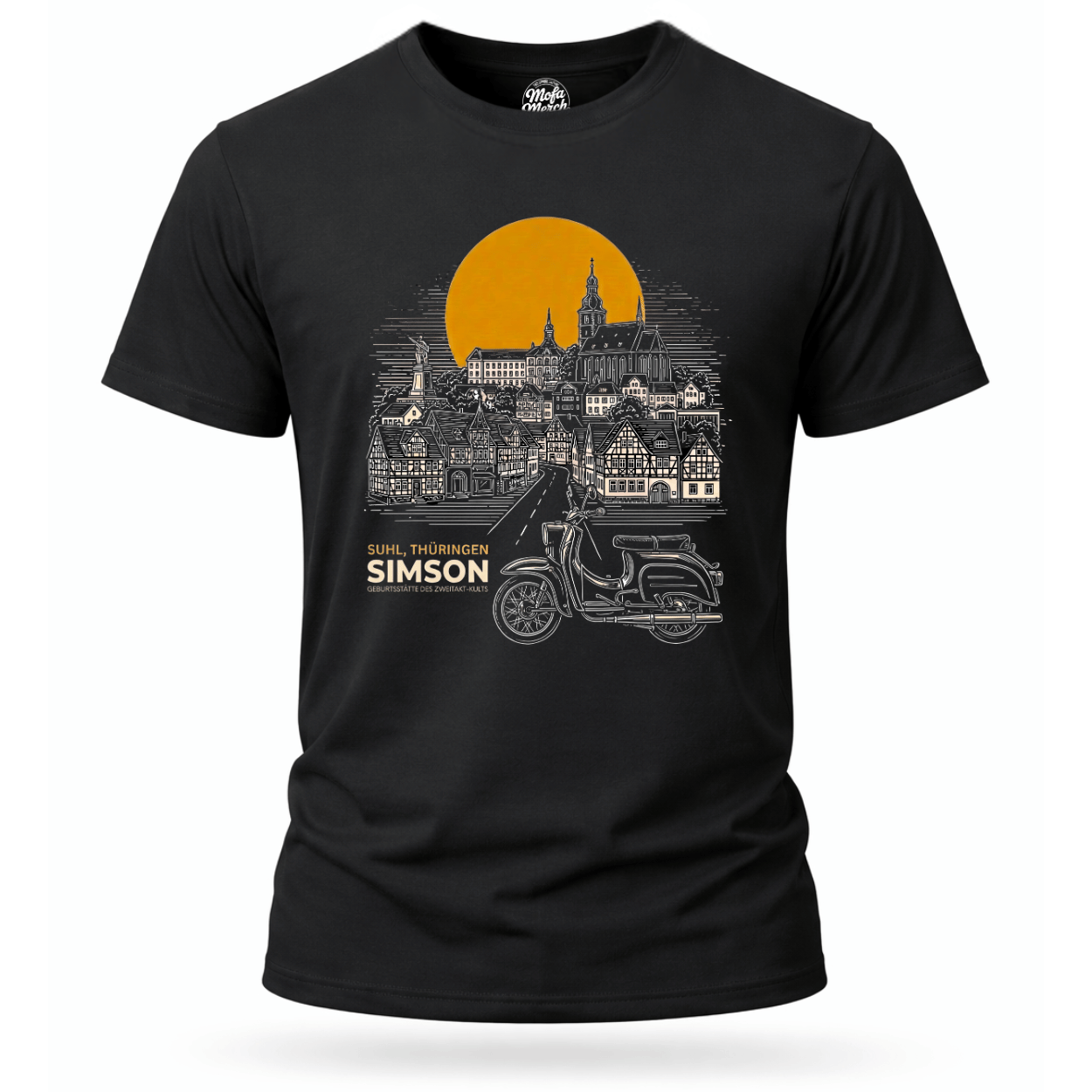T-Shirt. Simson – Suhl, Thüringen.