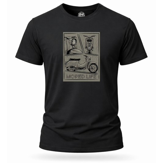 T-Shirt. Moped Life.