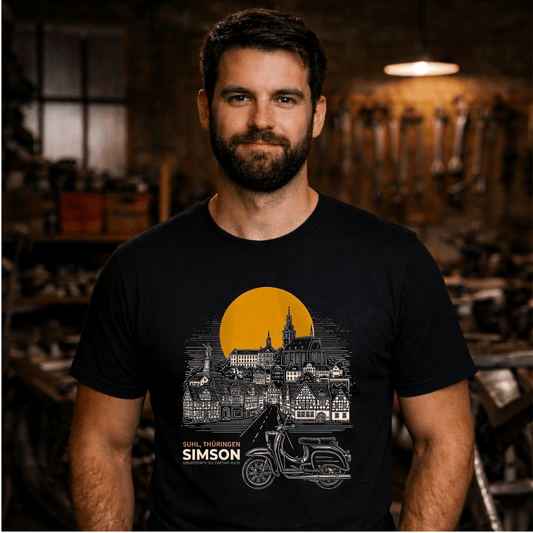 T-Shirt. Simson – Suhl, Thüringen.