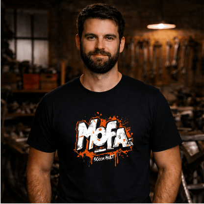T-Shirt. Mofa 50ccm Kult.