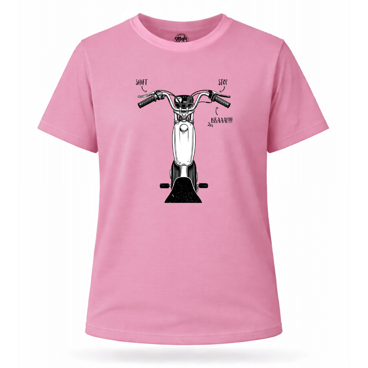 Mädels T-Shirt. Braaap!