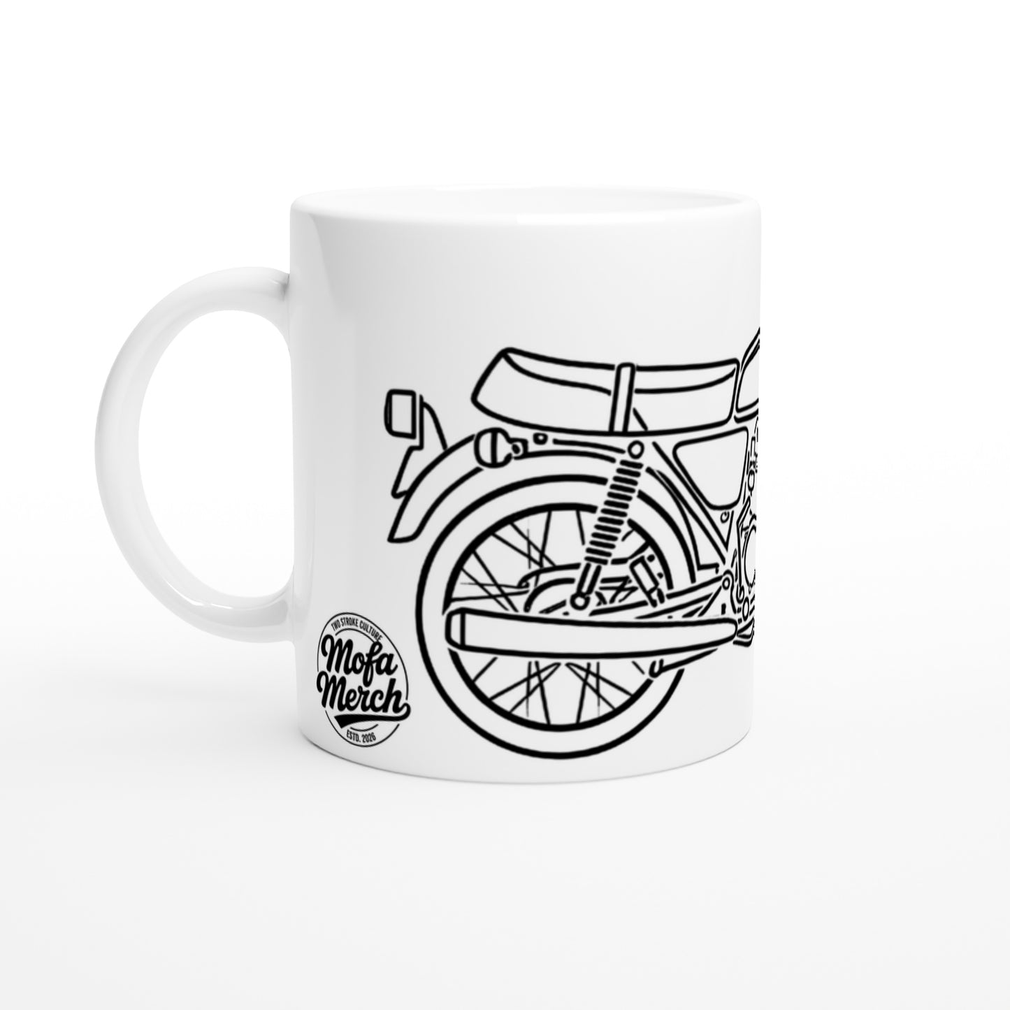 Honda CB50 Blueprint. Tasse 325 ml