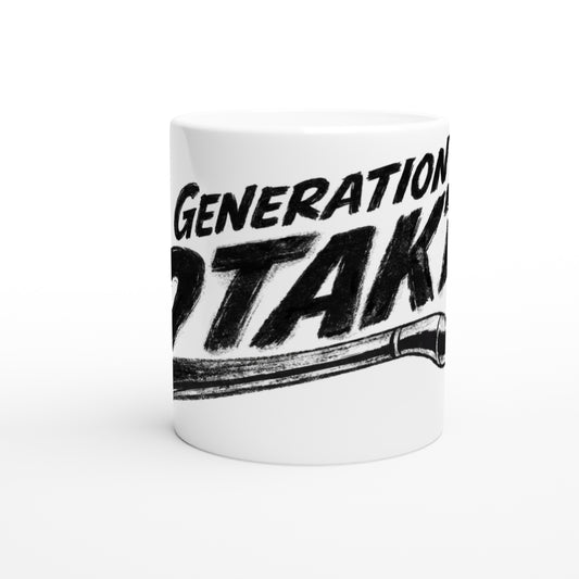 Tasse Weiß. Generation Zweitakt.