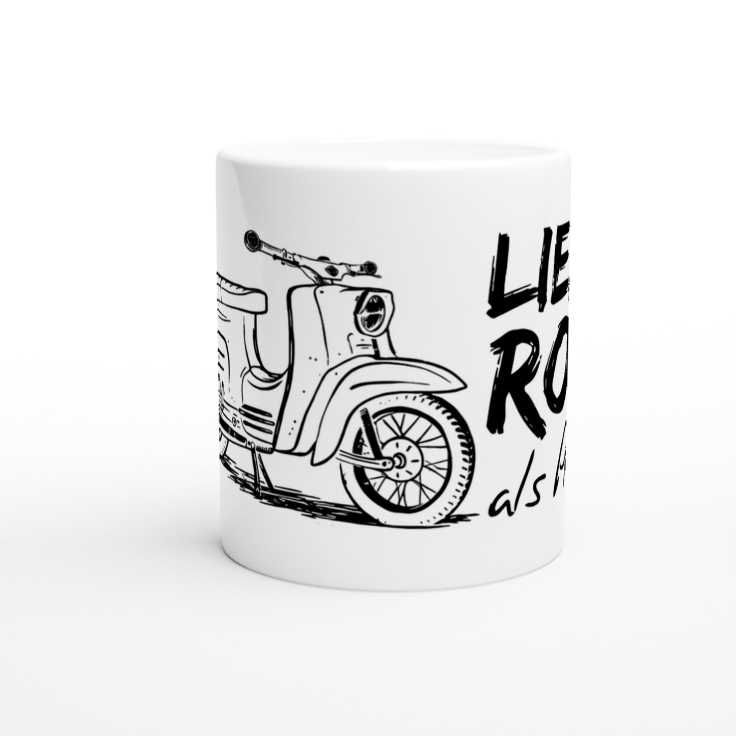Lieber Rost als Plastik. Tasse 325 ml