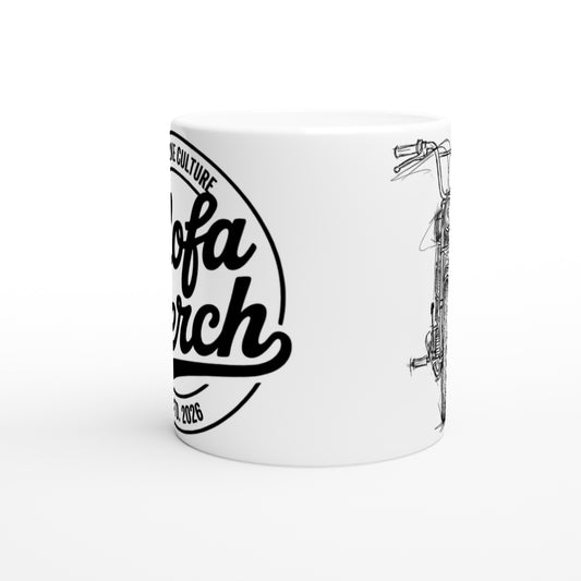Tasse Weiß. Classic Style.
