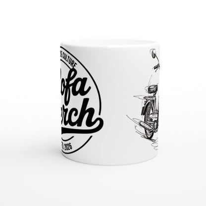 Classic Mofa Sketch. Tasse 325 ml