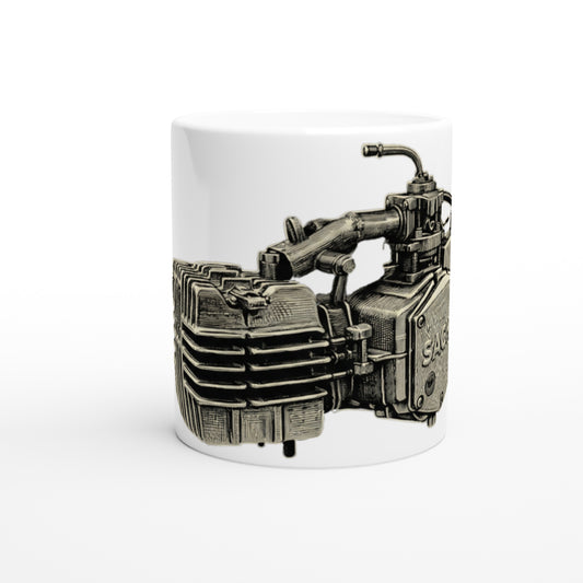 Tasse Weiß. Big Boys. Big Toys.