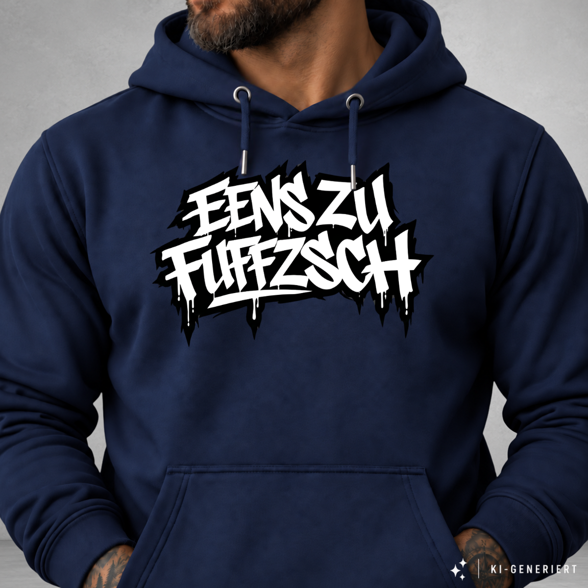 Hoodie Softstyle®. Eens zu fuffzsch.