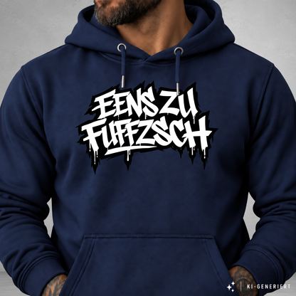 Hoodie Softstyle®. Eens zu fuffzsch.
