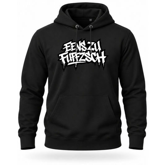 Hoodie Softstyle®. Eens zu fuffzsch.