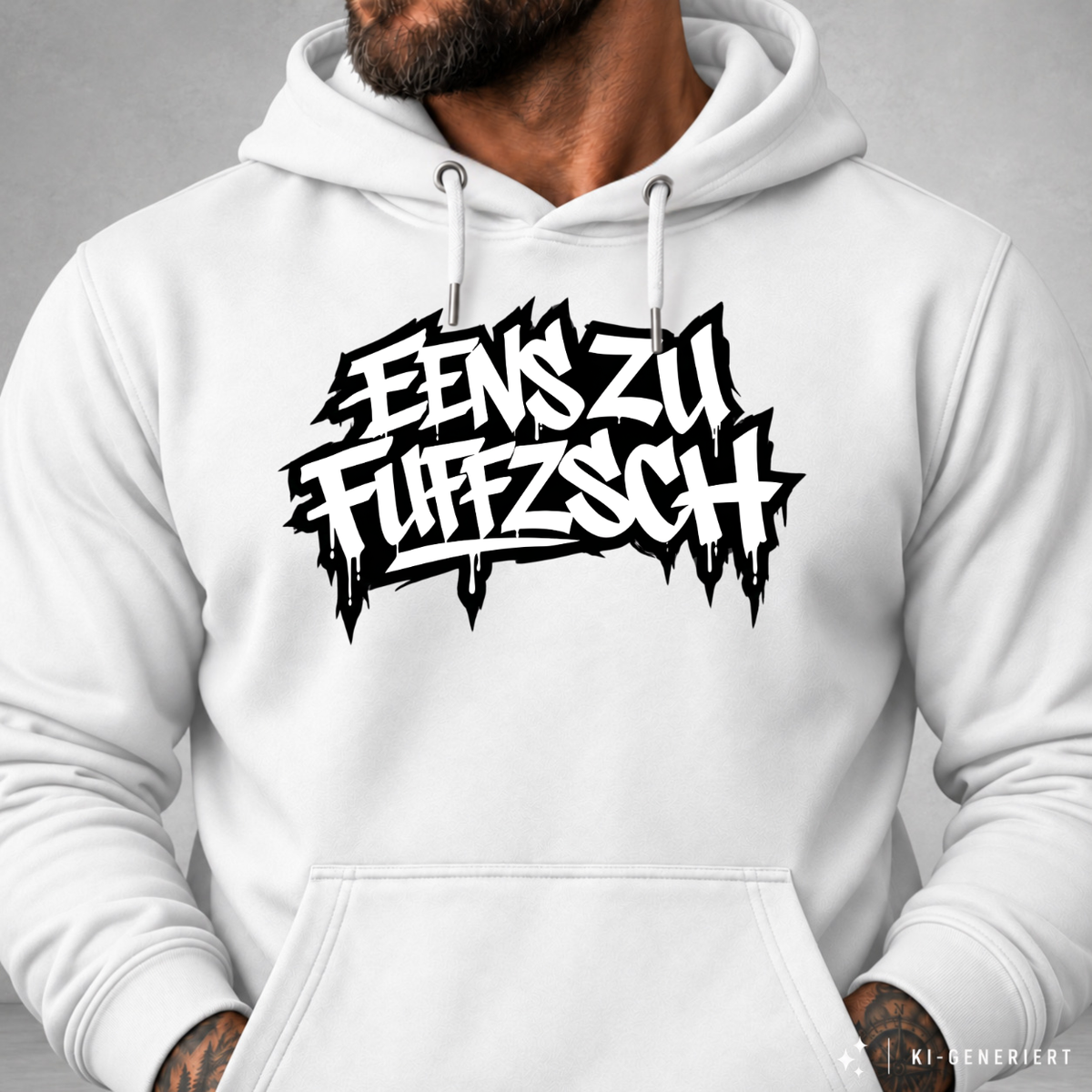 Hoodie Softstyle®. Eens zu fuffzsch.