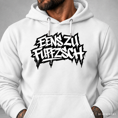 Hoodie Softstyle®. Eens zu fuffzsch.